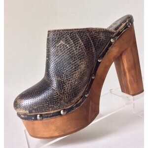 NEW BED STU Edda Distressed Clogs/Mules (Size 6) - MSRP $155.00!